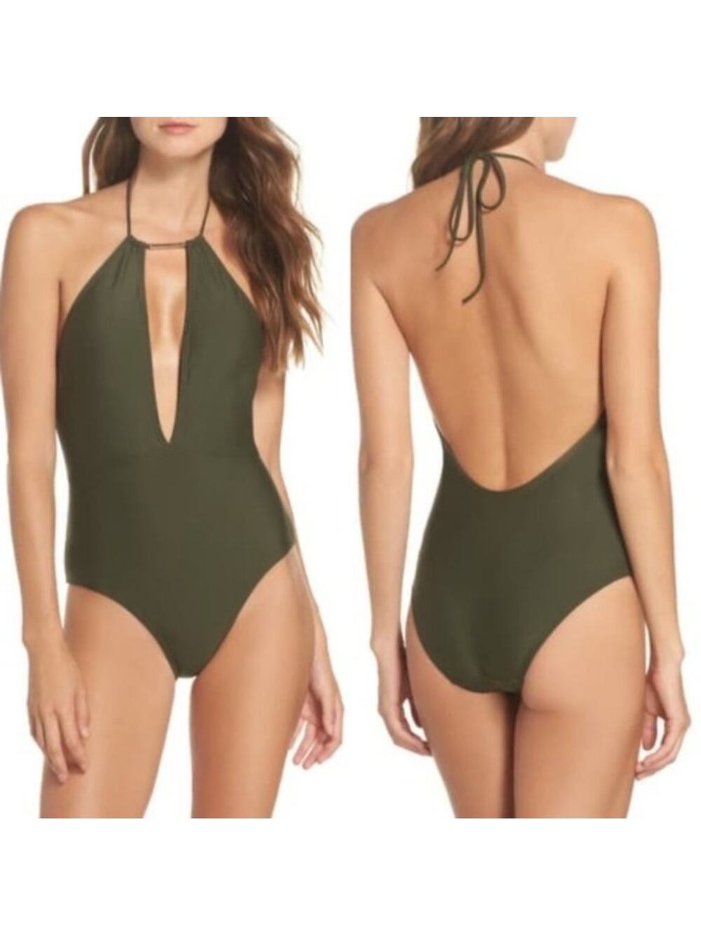 Ted Baker Pikaa Halter Top Swimsuit